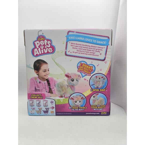 Bonnie The Rainbow Booty Electronic Shakin Dancing Llama Toy Brand New - Picture 5 of 7